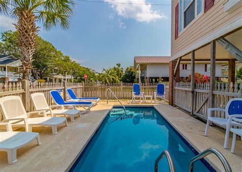 best surfside beach sc house rentals with private pools sea star realty