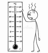 Thermometer Celsius Overheated Exhausted Widgets Vectorstock sketch template