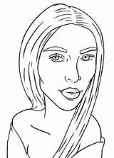 Minaj Nicki Coloring sketch template