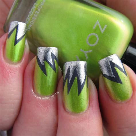 it s all about the polish explosion nail art zoya tangy