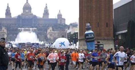 barcelona marathon  march