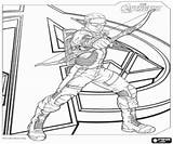 Falco Occhio Hawkeye Colorare Avengers Clint Barton Vingadores Pintar Fury Nick sketch template