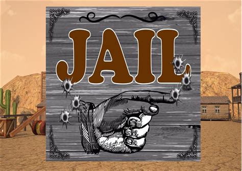 editable printable jail sign template web   edit county jail jail