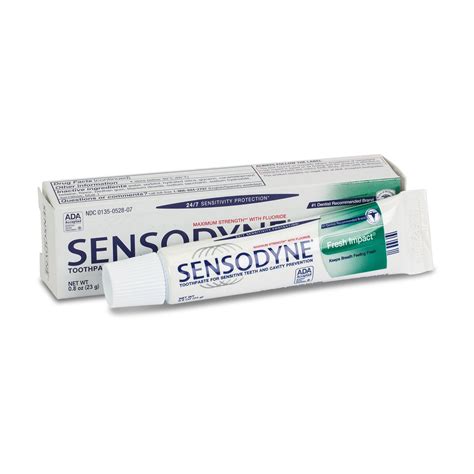 sensodyne fresh impact toothpaste bulk practicon dental supplies