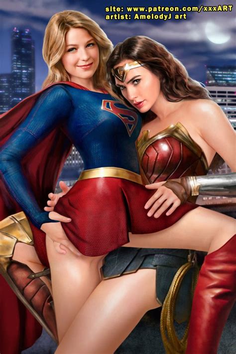 Supergirl Wonder Woman Yuri 63 Wonder Woman And Supergirl Lesbian Sex