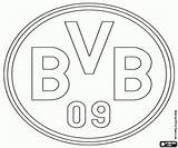 Dortmund Borussia Bvb Zum Fussball Wappen Ausmalen Kleurplaat Ausmalbild Escudo Malvorlage Dinamo Gnk Zagreb Kolorowanka Fußball Colorear Bahasa Soccer Embleem sketch template