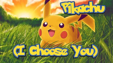 pokemon pikachu  choose  song  lyrics karaoke version