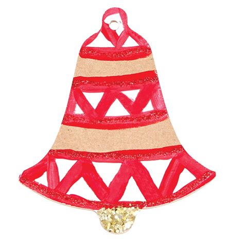 wooden bell shape pack   christmas ornaments cleverpatch