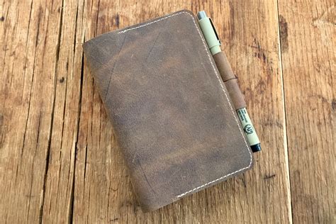 leather notebook cover weallsew