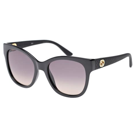 gucci round women sunglasses shiny black gg 3786 s lwd dx 54 20 140