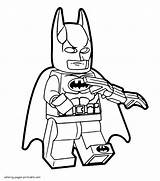 Batman Coloring Lego Pages Printable Kids Print Color Movie Dc Comics Look Other sketch template