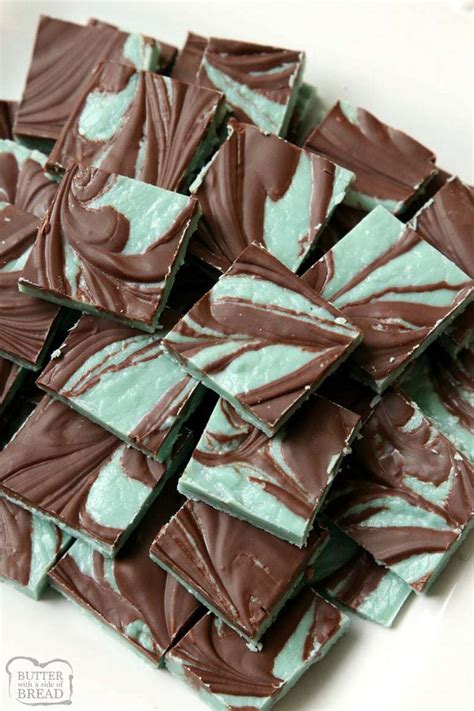 easy mint chocolates recipe butter   side  bread