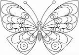 Schmetterlinge Ausdrucken Ausmalbilder sketch template
