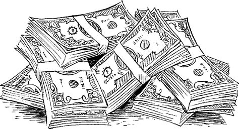 money coloring page coloring pages