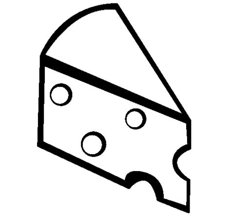 cheese coloring page coloringcrewcom