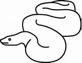 Anaconda Colorear Python Py Ultracoloringpages Ultra Garabato Esquema Fáciles sketch template