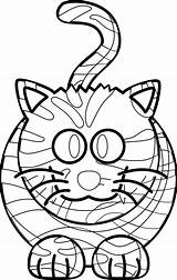 Coloring Tiger Recycle Webstockreview Clipartist sketch template