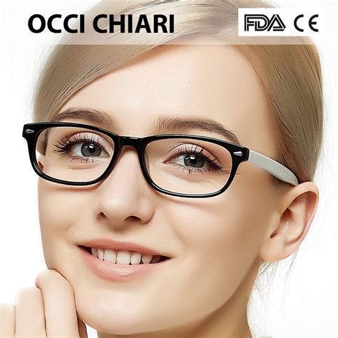 occi chiari eye glasses frames for women 2018 acetate myopia clear lens