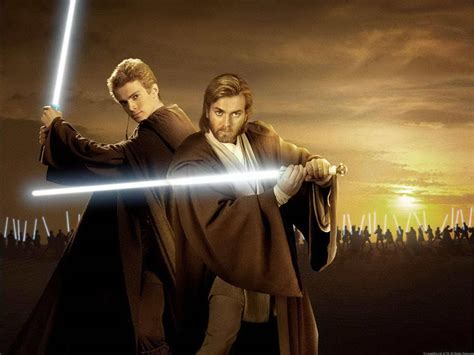 anakin  obi wan obi wan kenobi  anakin skywalker wallpaper