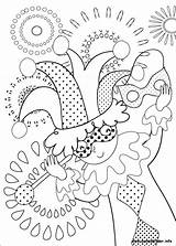 Karneval Malvorlagen Coloriage Carnival Clown Gras Mardi sketch template