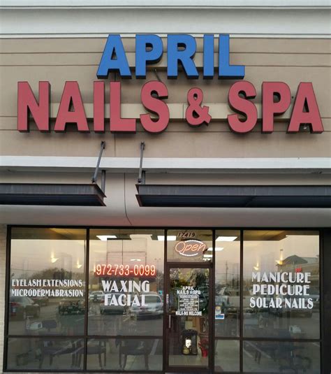 april nails spa  classic manicure coupon  dallas