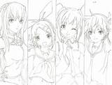 Vocaloid Miku Hatsune Effortfulg sketch template