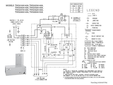 trane heat pump schematic