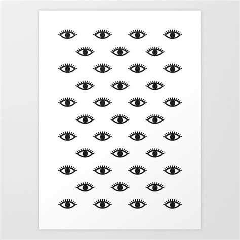 eyes art print  namaki society