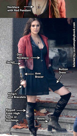Scarlet Witch Costume From Avengers Age Of Ultron