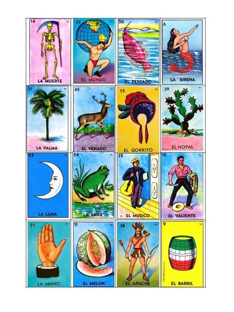 Printable Loteria Cards Card Dealsreview Co