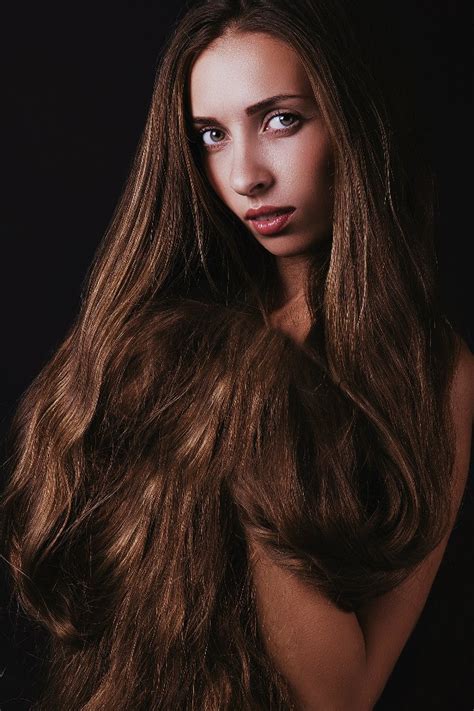 Long Hair Girl Shows Off Her Floor Length Hair Girls With Very Long Hair