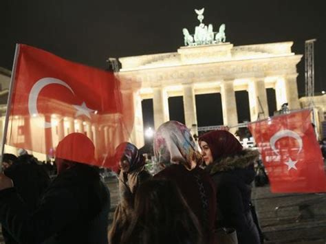 german muslims rally to show solidarity with paris