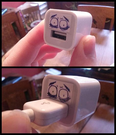 It S More Disturbing With The Usb Cable Plugged In Imgur