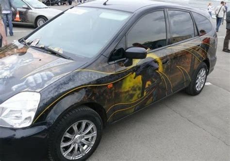 artistic customized car paint global newspaper