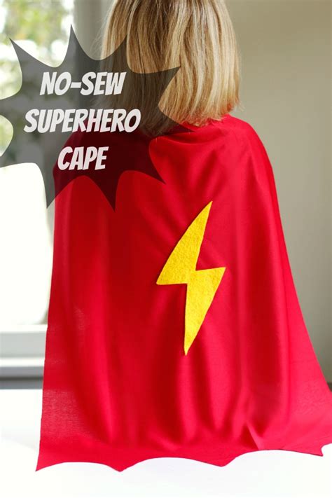 sew superhero cape   takes superhero capes diy