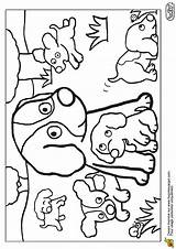 Coloriage Chienne Chiots Animaux Ausmalbilder Hugolescargot Visiter Peques Sgblogosfera Argüeso María Mamis Hugo Malvorlagen sketch template