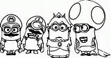 Coloring Pages Minions Movie Popular sketch template