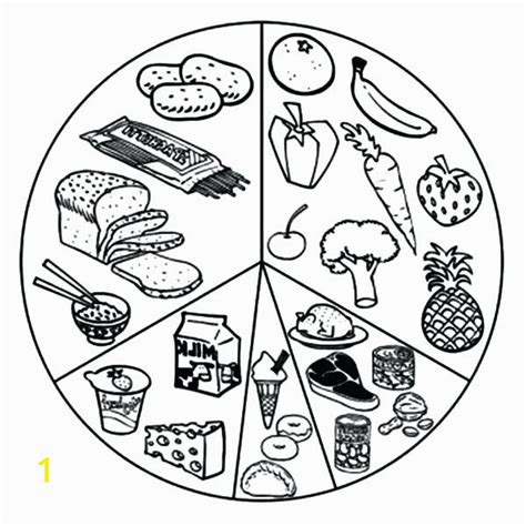 healthy  unhealthy food coloring pages divyajananiorg