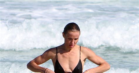Pictures Of Cameron Diaz In A Bikini With Shirtless Alex