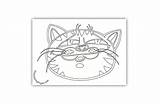 Tomcat Picky Kitten sketch template