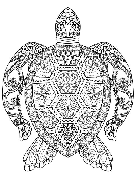 adult coloring pages animals