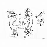Cd9 Autografos sketch template