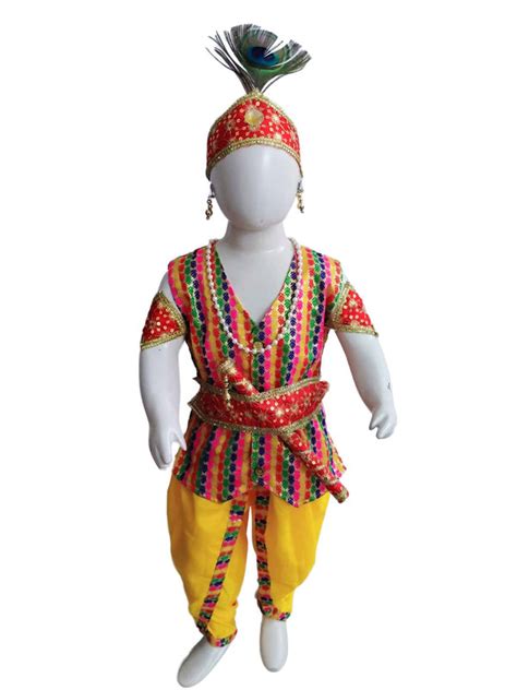 krishna dress  accessories janmashtami kids fancy dress costume
