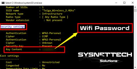 how to find wifi password on windows 10 sysnettech solutions