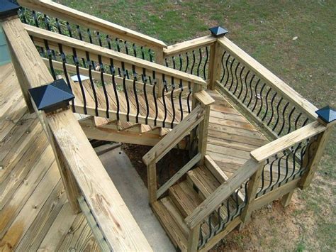 deck stairs ideas  pinterest deck steps stairs width