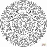 Coloring Mandala Circles Circle Pages Celtic Printable Mandalas Print Popular Coloringhome sketch template