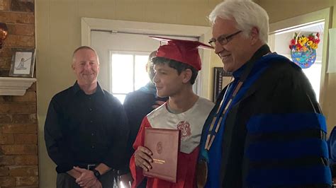High School Helps Terminally Ill Louisiana Mom See Son Graduate