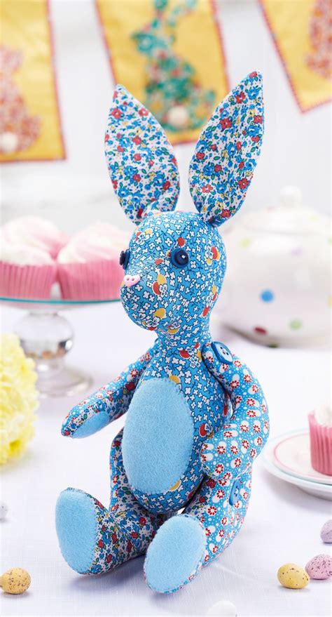 stuffed bunny toy  sewing patterns sew magazine