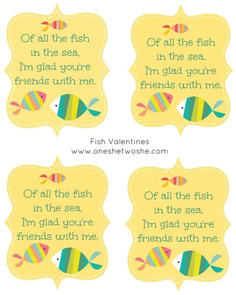 fish   sea fish valentine printable fish