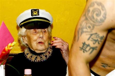 great granny hires stripper for 100th birthday and even brings her